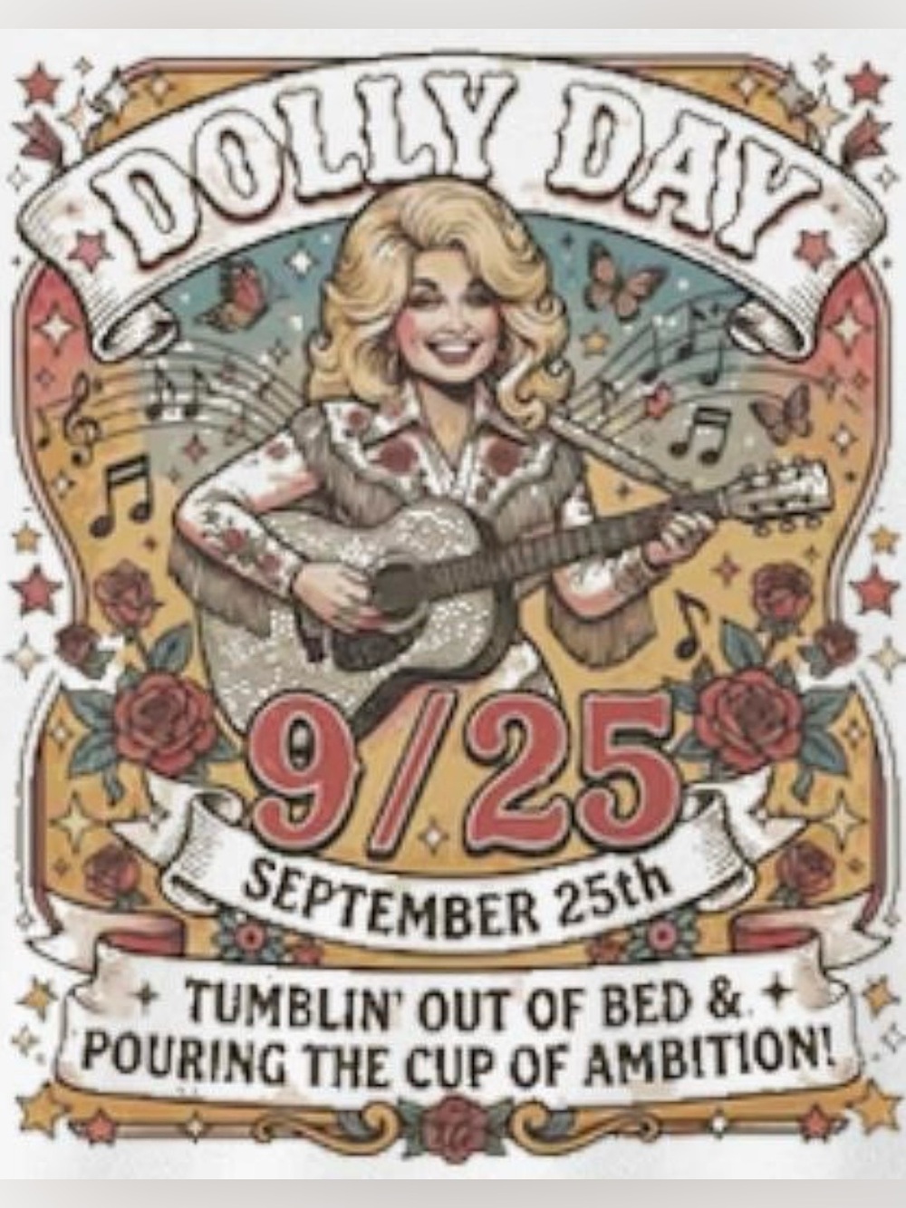 NEW Dolly Day T-shirt in any size